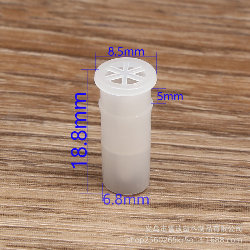In stock medium BB call core plastic animal sounder BB call cylindrical toy whistle core accessories sounder