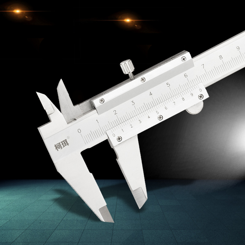 Coer vernier caliper stainless steel 0-150mm four-use inner diameter depth education ruler manufacturers sell in stock
