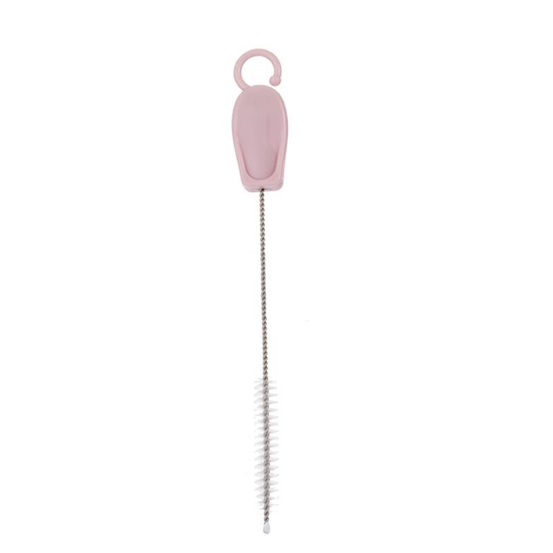 Dorado cloth baby bottle sippy tube brush nipple cleaning brush children's stainless steel sippy tube brush 2-piece 6258