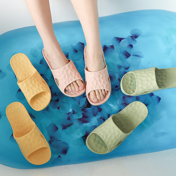 New product manufacturers wholesale Japanese anti-slip couple household bathroom bath home slippers EVA men's and women's indoor