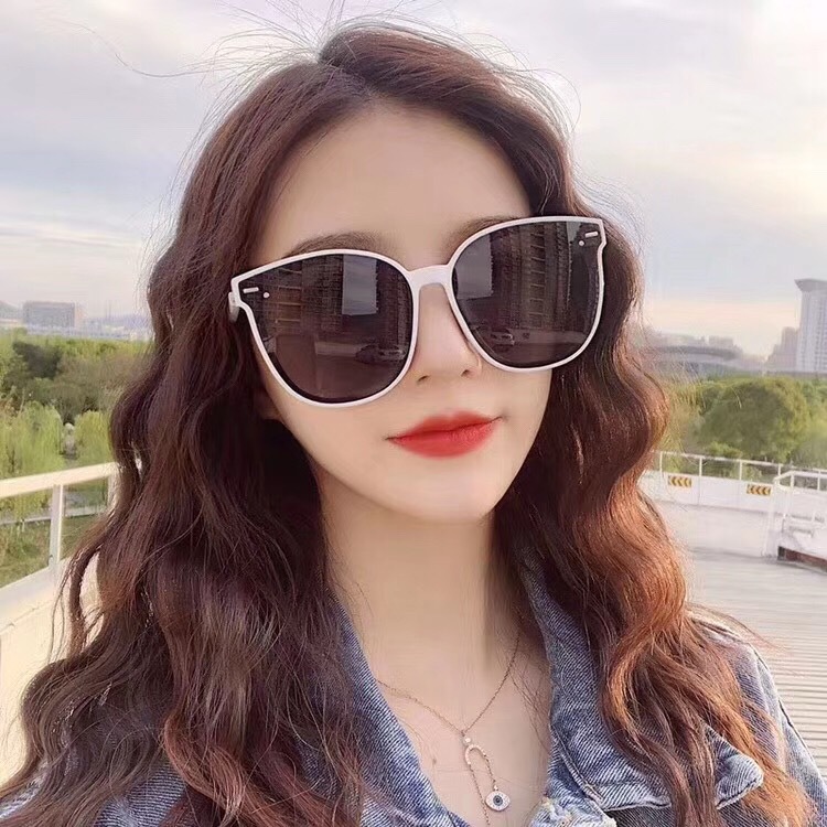 2024 new style glasses trendy sunscreen female gm sunglasses micro-business drainage female net red box sunglasses