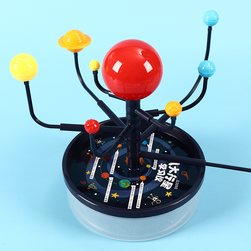 Universe Model Solar System eight planets model celestial instrument technology small production handmade Primary School diy toys
