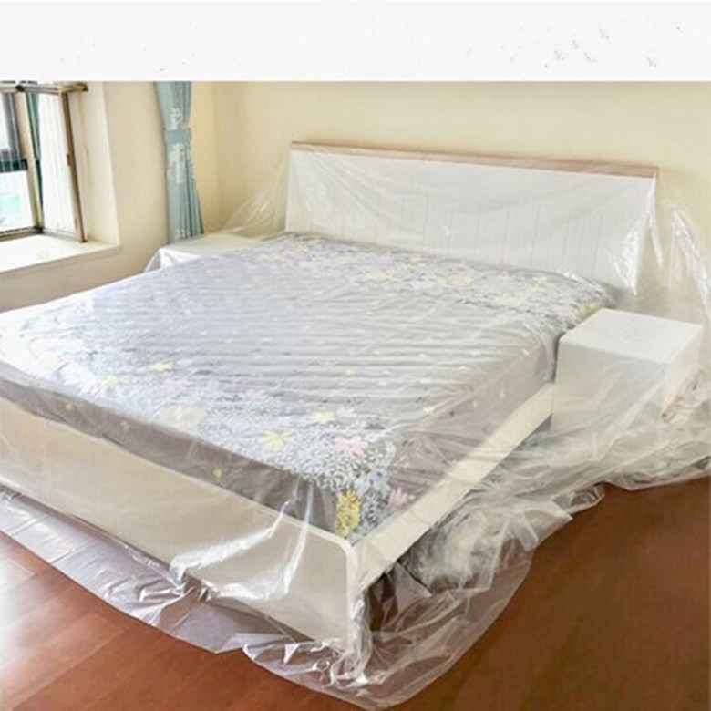 Furniture dust-proof film shielding furniture dust-proof cover decoration sofa plastic protective film