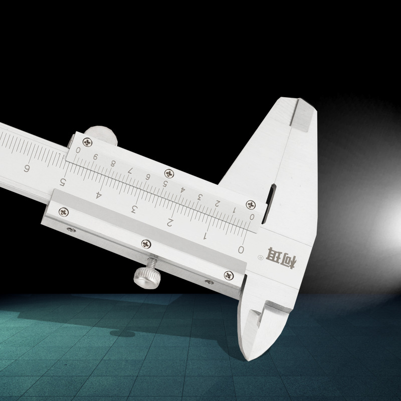 Coer vernier caliper stainless steel 0-150mm four-use inner diameter depth education ruler manufacturers sell in stock