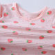 Girls' long-sleeved trousers home wear suit children's pajamas suit baby girls' slub cotton autumn clothes long pants