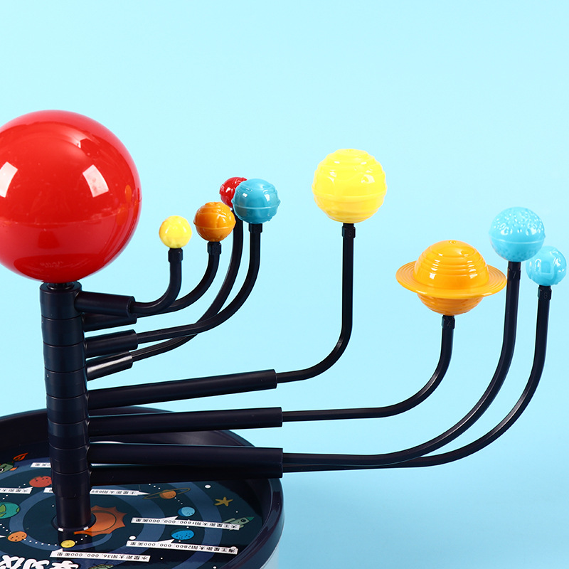 Universe Model Solar System eight planets model celestial instrument technology small production handmade Primary School diy toys