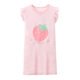 Children's short-sleeved nightgown summer thin baby pajamas girls air conditioning clothing baby nightgown cotton factory wholesale