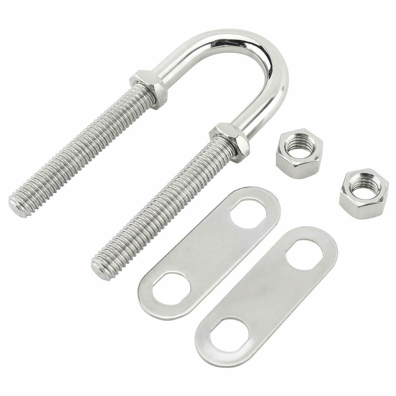 Aishuo/ISURE stainless steel U-bolt 8/10/12 specification screw bolt marine yacht hardware accessories