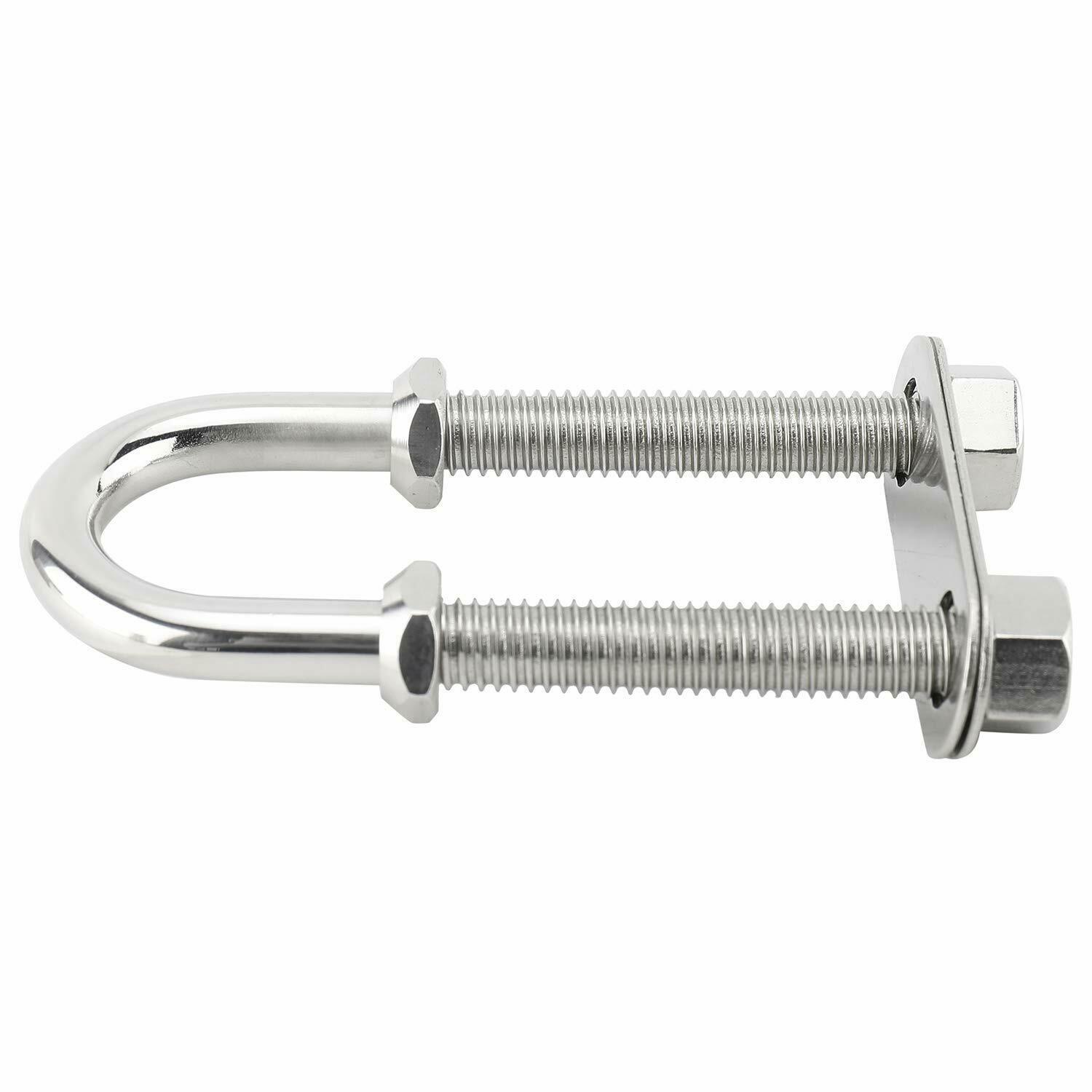 Aishuo/ISURE stainless steel U-bolt 8/10/12 specification screw bolt marine yacht hardware accessories