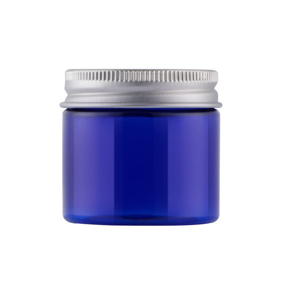 50G80G Cream Box Aluminum Lid PET Jar Food Jar Cream Box Plastic Sub-box