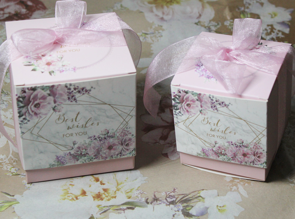 Mori personalized jade seal candy box creative European champagne pattern craft gift box manufacturers candy box wholesale
