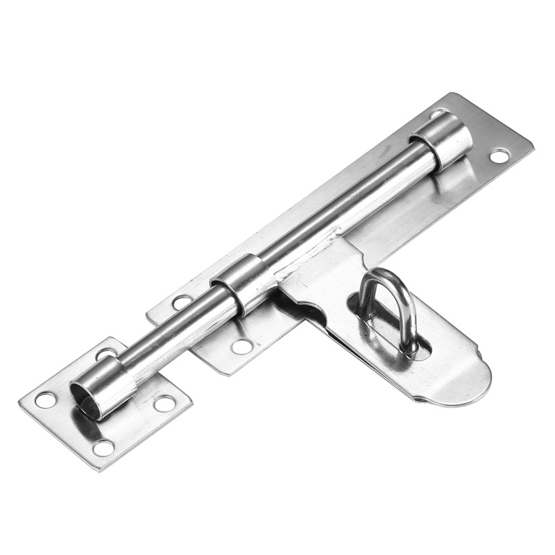 304 stainless steel lengthened thickened door bolt 6/8/10/12/1620-inch door latch anti-theft padlock