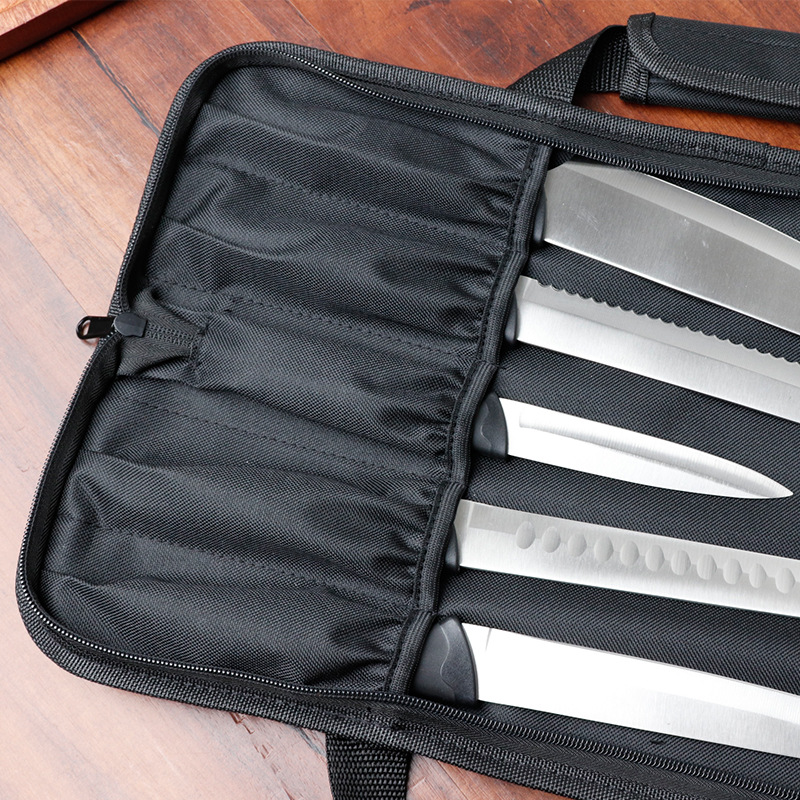 wessleco Chef Knives Pack Portable Outdoor Knives Pack Cross-border Hot Mining Picnic Camping Slicing Knives Pack