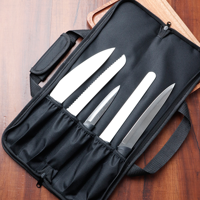 wessleco Chef Knives Pack Portable Outdoor Knives Pack Cross-border Hot Mining Picnic Camping Slicing Knives Pack