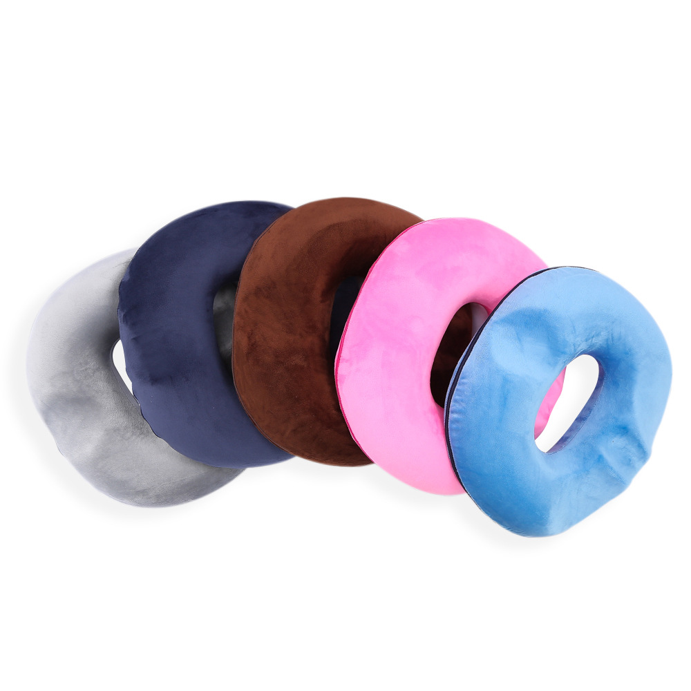 Memory foam cushion office beauty high rebound hip cushion chair car cushion men's hemorrhoids postoperative cushion
