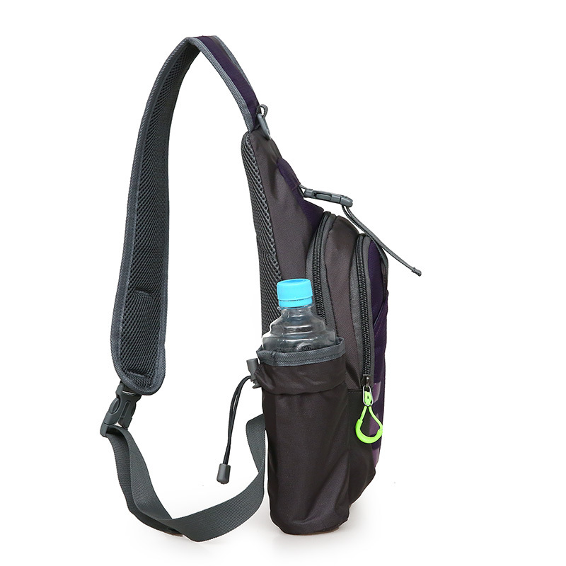 Cross-border wholesale outdoor waterproof chest bag men's and women's sports multi-function riding shoulder bag messenger bag Kettle bag