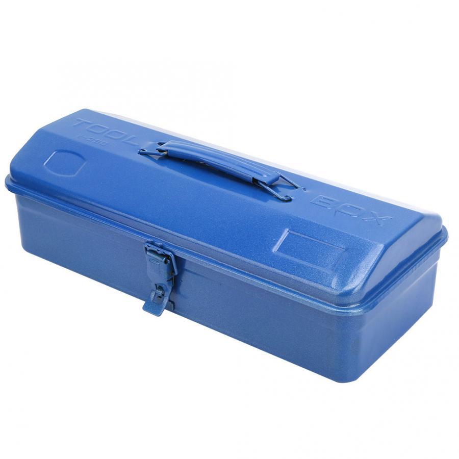 Wholesale tin toolbox single layer thick toolbox factory direct single handle household toolbox