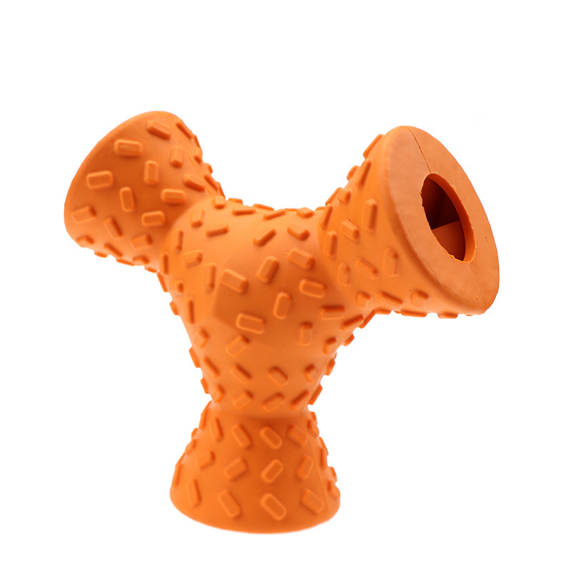 Pet toy dog toy leak food dog gnawing toy bite-resistant feeding pet toy grinding teeth chewing dog bite