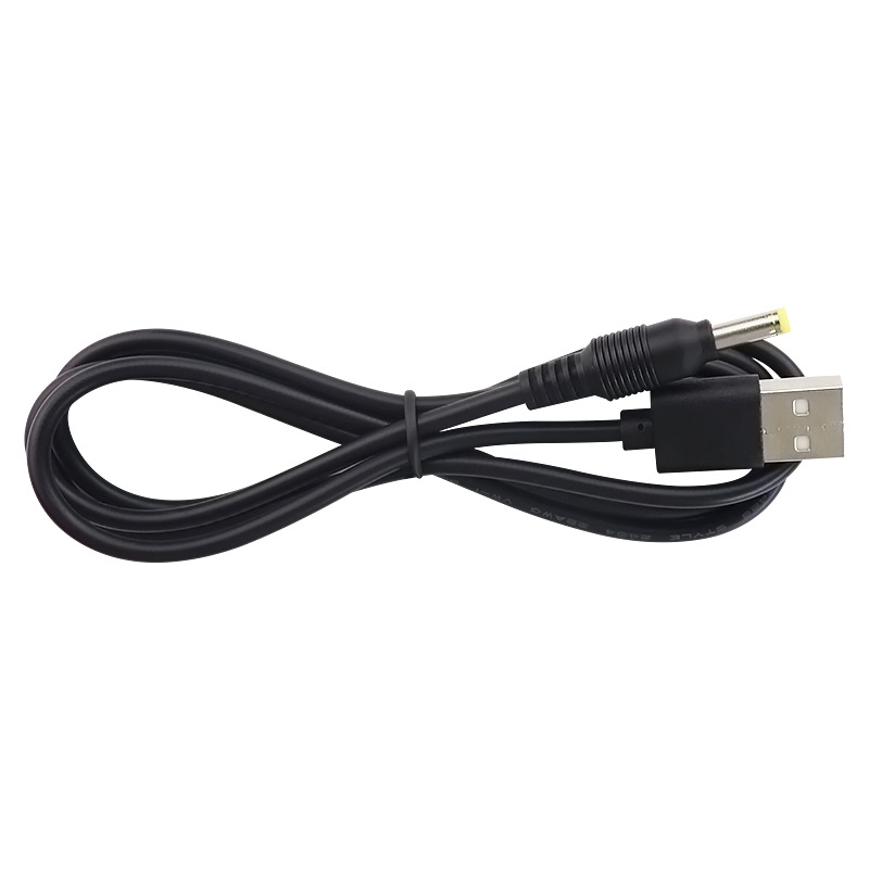 usb to dc power cord 5.5 4.0 3.5 2.0 round hole small fan desk lamp Luna cleanser charging cable 5V