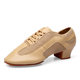 Wholesale Latin Dance Shoes Women's Cross-border Leather Mesh Dancing Shoes Ballroom Dance Square Dance Sailor Dance Teacher Shoes