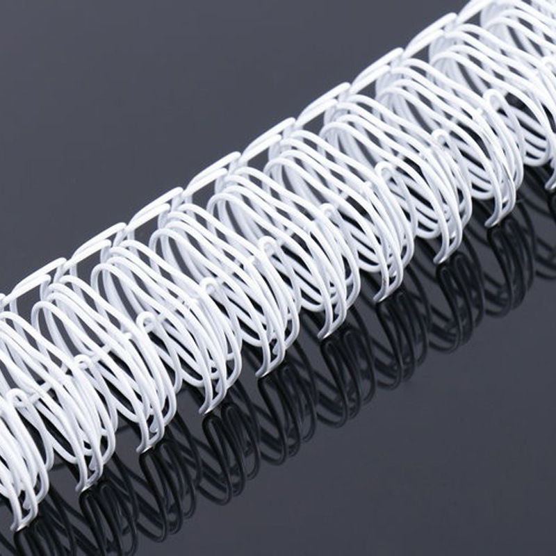 Factory direct double coil desk calendar calendar binding iron ring notebook metal accessories loose-leaf nylon rubber yo ring
