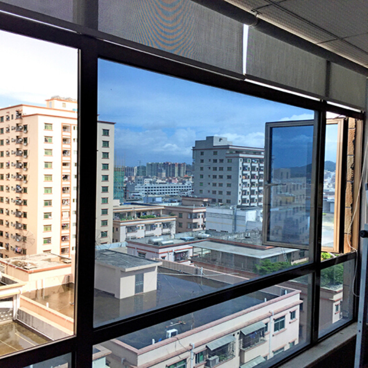 Silver glass window sunscreen insulation film manufacturers wholesale one-way perspective shading explosion-proof UV film Paper