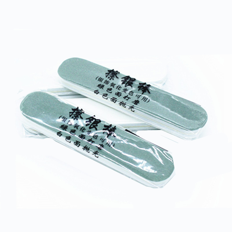Factory direct spot polishing Rod wipe silver rod stationery green and white polishing 9*2 stain removal mark Special