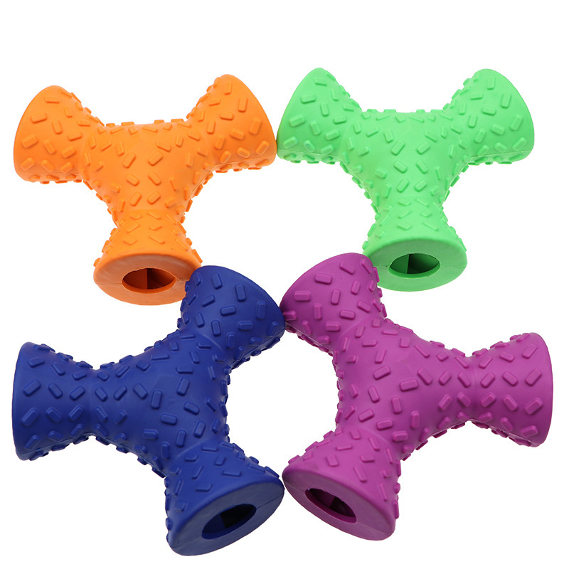 Pet toy dog toy leak food dog gnawing toy bite-resistant feeding pet toy grinding teeth chewing dog bite