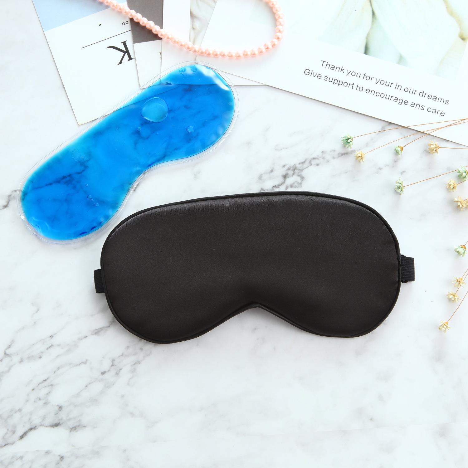 Summer Cooling Eye Mask beauty ice bag cold compress eye mask accessories hot compress fresh-keeping anti-freezing ice bag factory wholesale