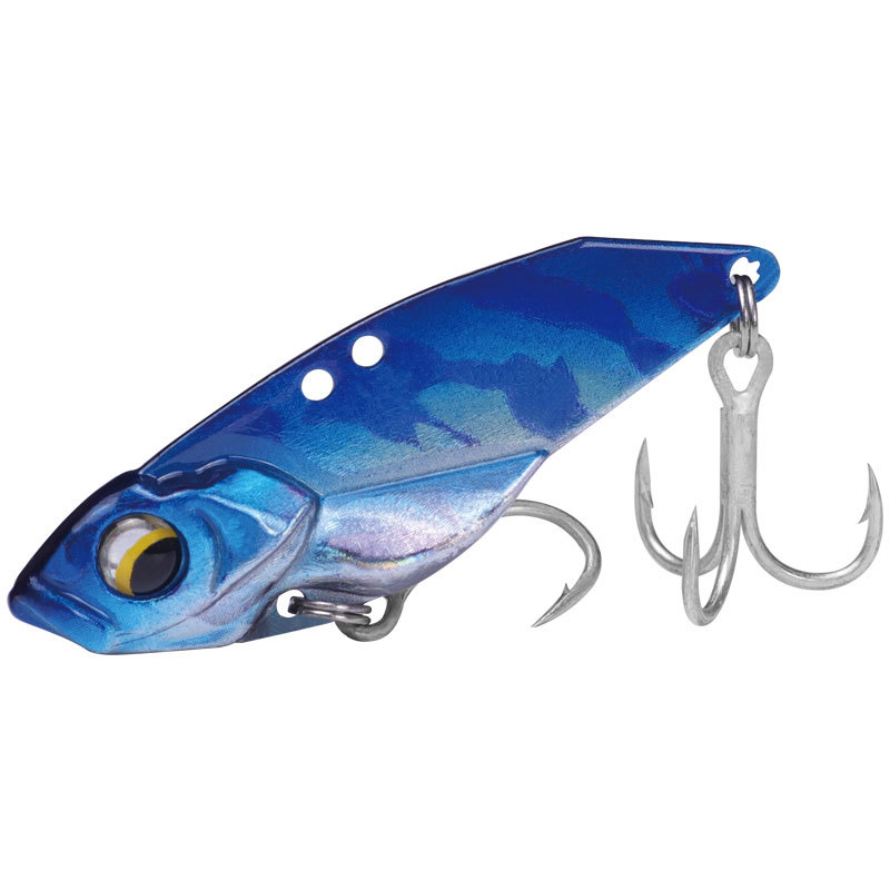 Pool blade rattlesnake VIB metal Luya bait fake bait reinforced three hooks bionic bait perch hard bait fishing gear wholesale