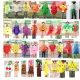 Parent-Child Kindergarten Children's Day Show Performance Clothing Handmade Creative DIY Fruit Clothing Environmental Protection Clothing