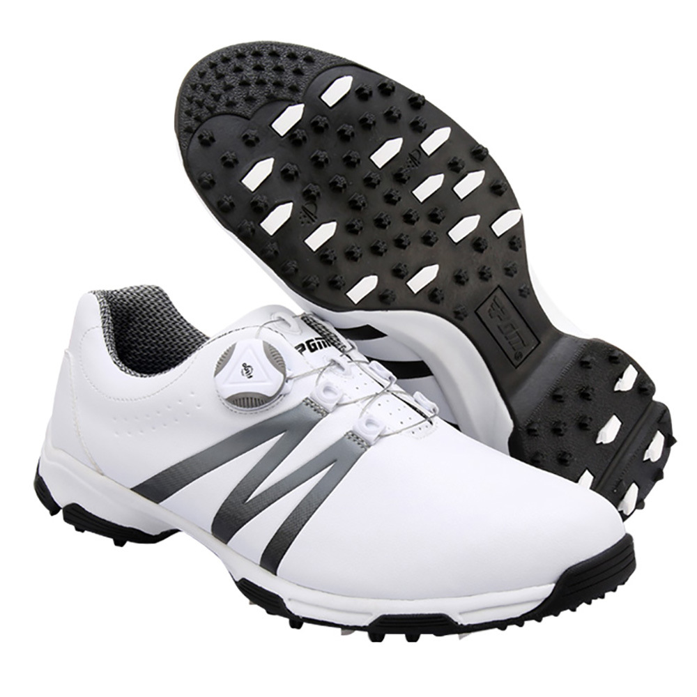 PGM Golf Shoes Men's Waterproof Anti-slip Shoes Swivel Buckle Sports Shoes golfshoes Factory Direct Wholesale