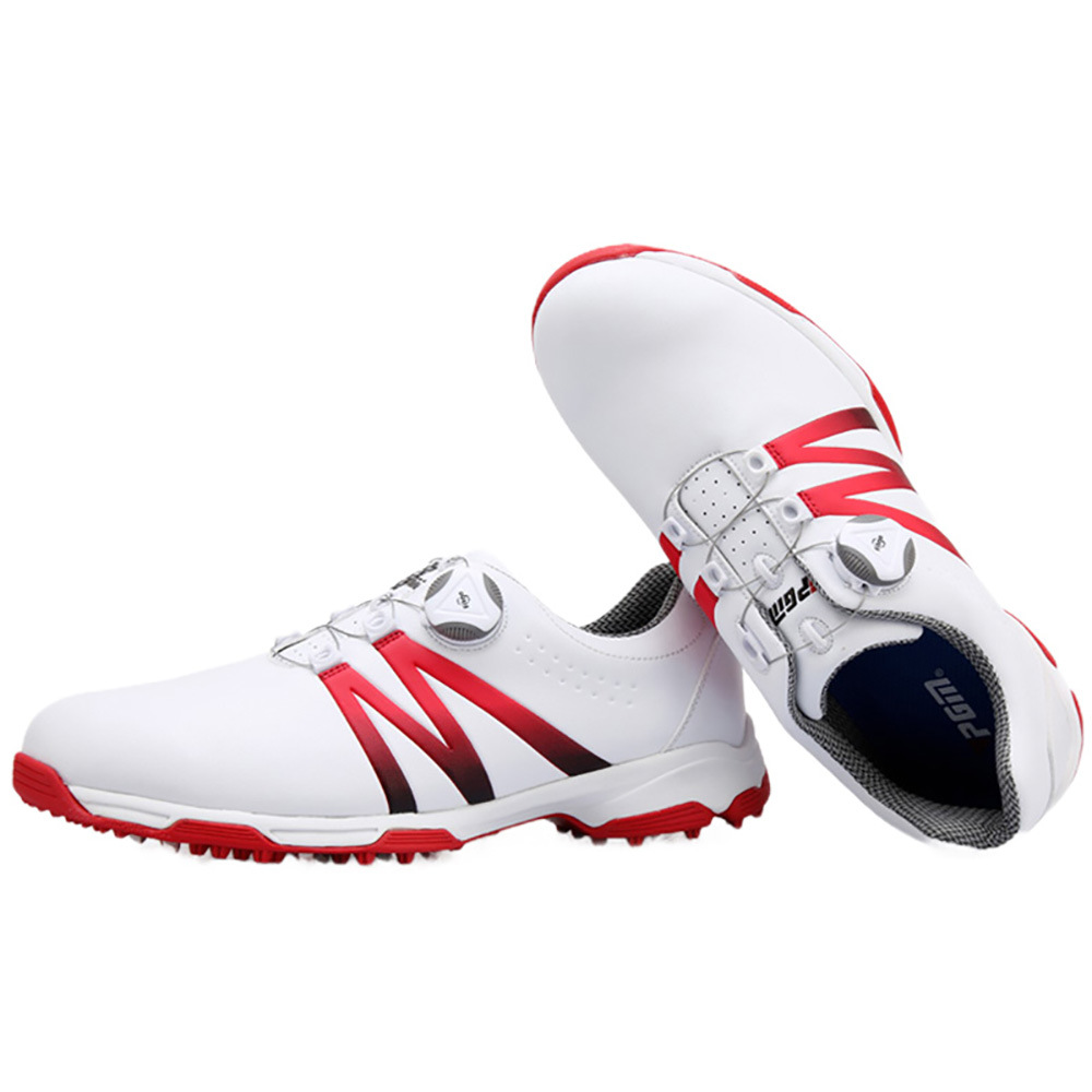 PGM Golf Shoes Men's Waterproof Anti-slip Shoes Swivel Buckle Sports Shoes golfshoes Factory Direct Wholesale
