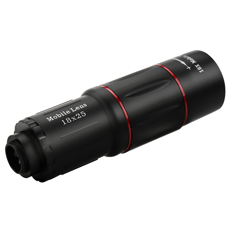 Amazon wholesale mobile phone telephoto lens universal external zoom camera telescope concert 18 times far