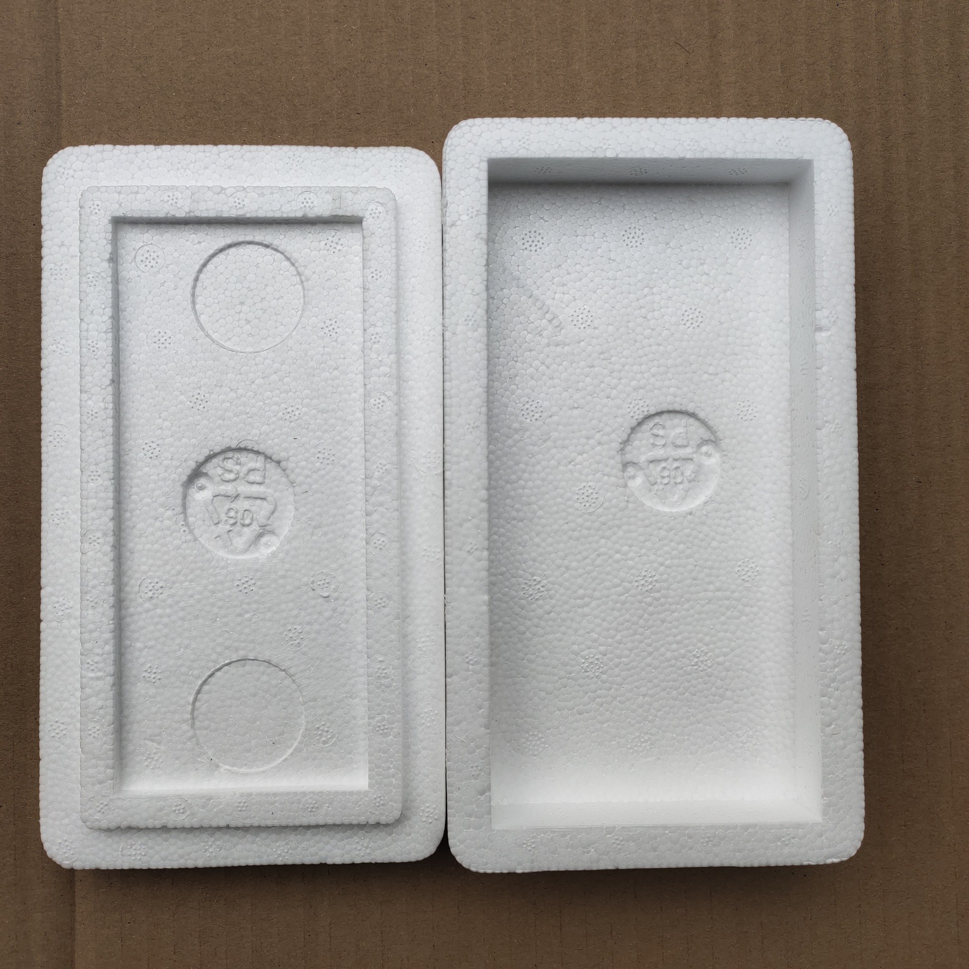 Factory direct mobile phone case foam box tempered film foam packaging box assembly foam box Foreign trade small foam box