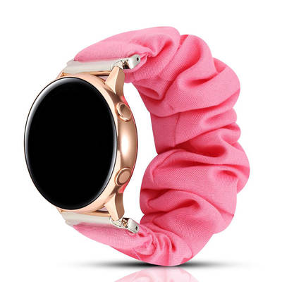 Suitable for Samsung 18mm20mm 22mm watch 4 watch with leopard print hair band Shenzhen manufacturers