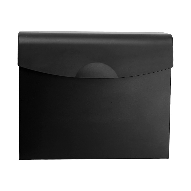 Toilet tissue box square toilet paper box hotel toilet wall-mounted paper extraction space aluminum toilet paper holder punch-free