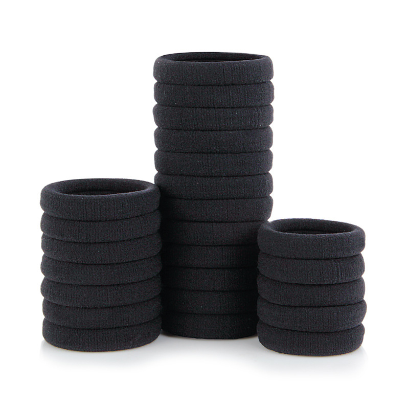 Small gift Korean seamless hair ring high elastic simple basic hair rope hair rubber band Yiwu dollar store
