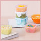 Mini Fresh-keeping Box Food Grade Thickened Sealed Baby Food Supplementary Box Children's Household Storage Box Jam Dispenser Box