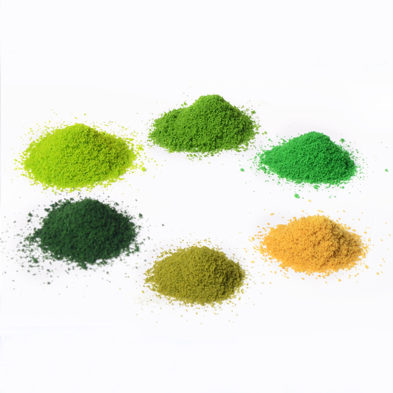 Model terrain powder ultra-fine Greening tree powder grass powder DIY handmade building sand table landscaping material 500g pack