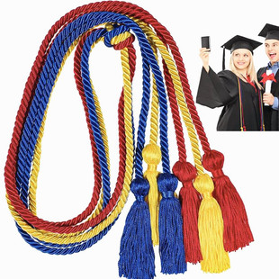 Spot sufficient 170cm doctoral cap graduation honor rope tassel large quantity discount can come to sample production