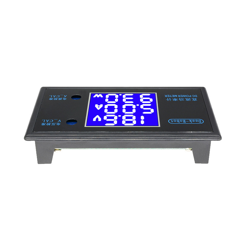 Digital DC50-100V10A250W power meter digital display multifunctional detector voltage current power meter