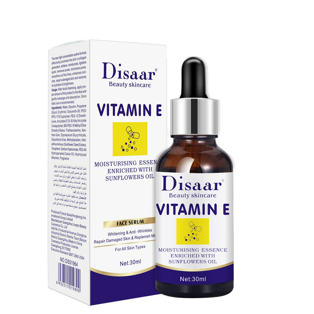 Cross-border Disaar Vitamin E essence moisturizes and brightens the skin ve stock solution wholesale Vitamin E Serum