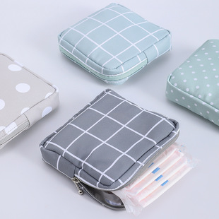 Sanitary Napkin Storage Bag Girl's Portable Cosmetics Lipstick Bag Instagram Auntie Napkin Sanitary Napkin Storage Bag