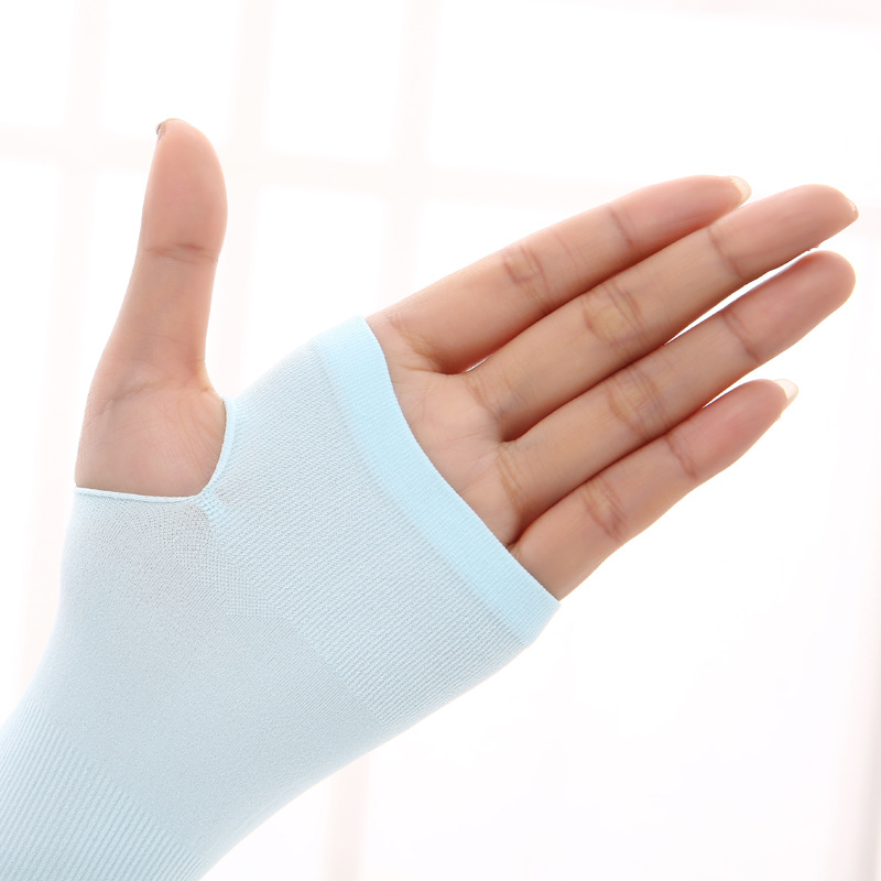 Ice Sleeve Men's and Women's Ice Silk Sleeves Sunscreen Sleeves Spring and Summer Outdoor Ice Sleeves Arm Sleeves Stall Wholesale
