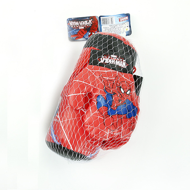 Authentic Marvel Spider-man Children's Boxing Gloves Toy Interactive Stress Relief Fun For Kids