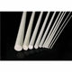 abs solid round bar plastic resin pipe Rod model building sand table landscaping DIY handmade material long 50cm