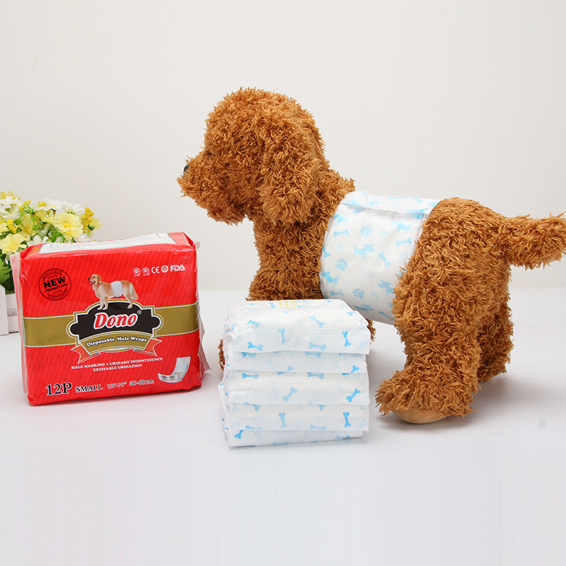 DONO Pet Diapers Disposable Training Pants for Female Dogs Menstrual Pants Sanitary Pants for Dogs Male and Female Dogs