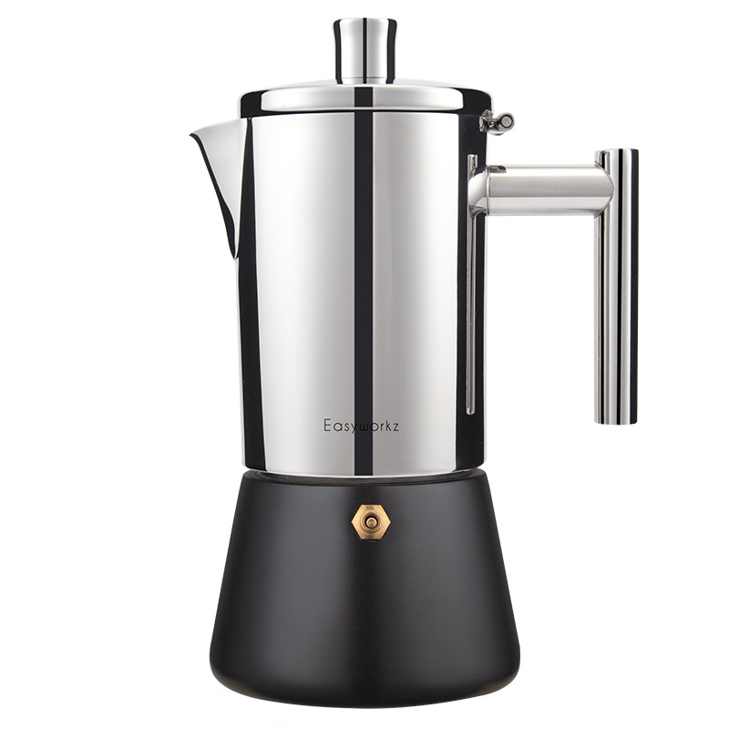 Тефлон Moka Горшок Итальянский Бытовой Кофейник Индукционная Плита Отопление Кофеварка