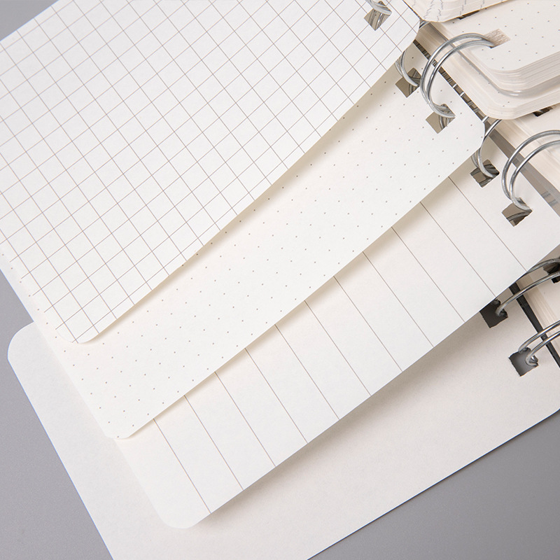 SENMU creative pp coil small notebook beige thickened paper pocket book student stationery wholesale notebook